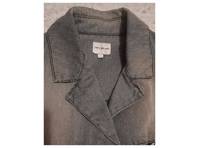 Calvin Klein Jeans Denimjacke Grau - Ansicht 6