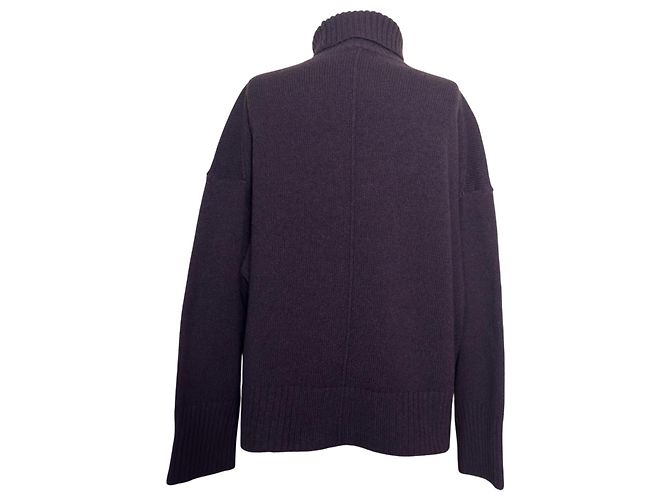 Soeur Suéter William Oversize de lã marrom - vista 3