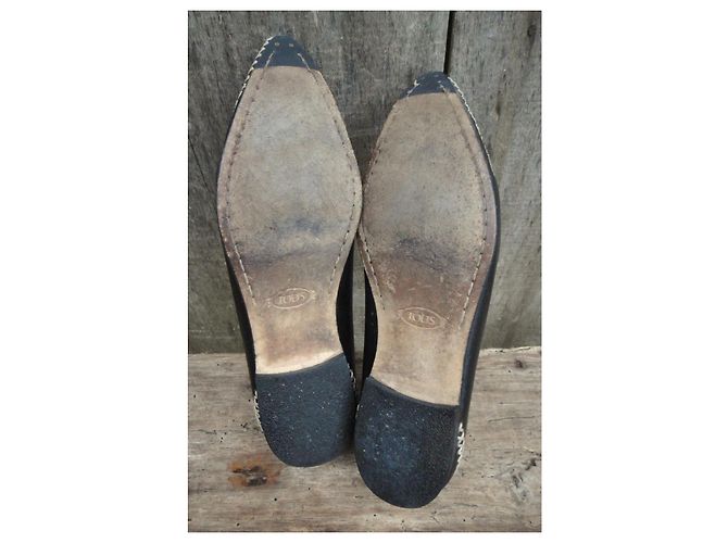 Mocassini Tod's in pelle nera Nero - vista 5