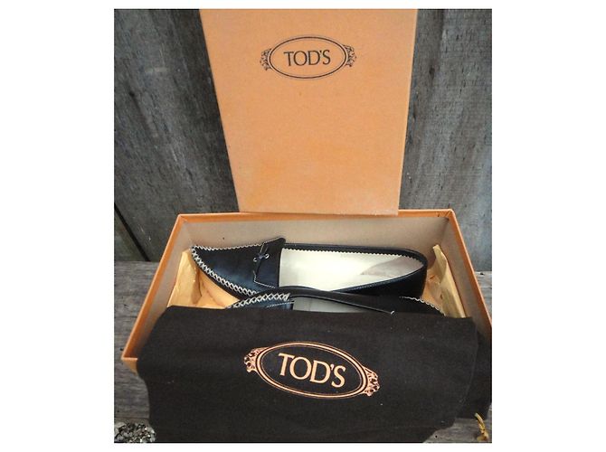 Mocassini Tod's in pelle nera Nero - vista 6