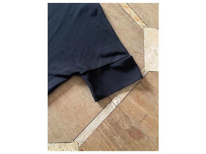 Top nero Dagmar kimono scollo a V - maniche corte T. XS - vista 6