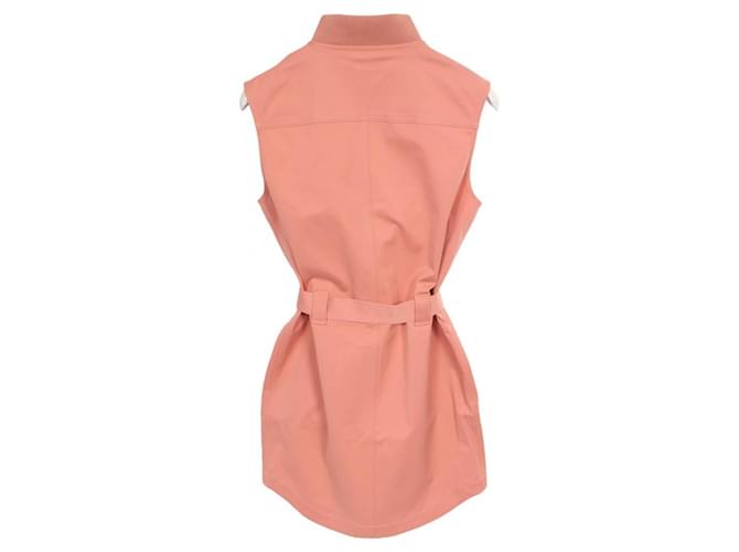Hermès Vestido de algodón Hermes Eclectique Rosa - vista 2