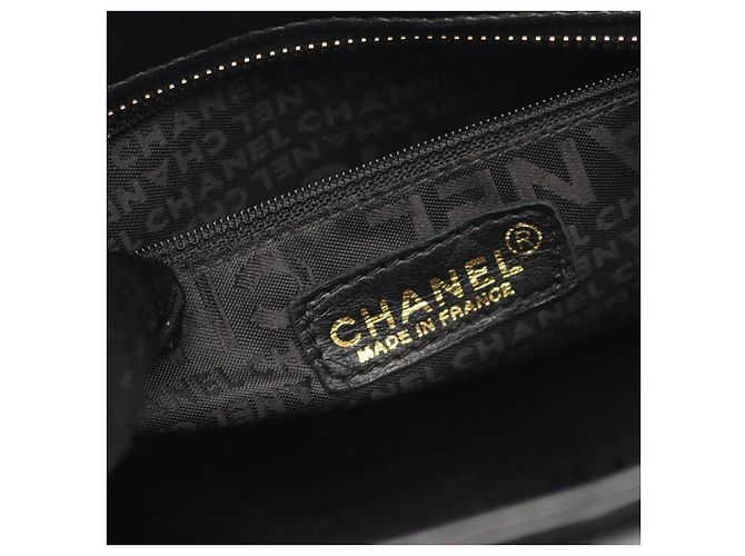 Timeless Bolso tote de piel de cordero Choco Bar de Chanel Negro - vista 4
