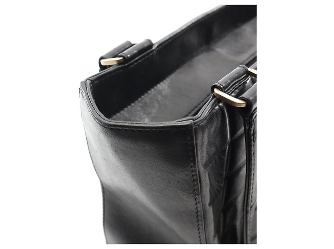 Timeless Bolso tote de piel de cordero Choco Bar de Chanel Negro - vista 6