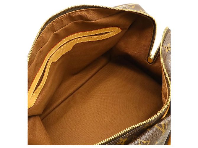 Borsa da viaggio Monogram Carryall Louis Vuitton Marrone - vista 6
