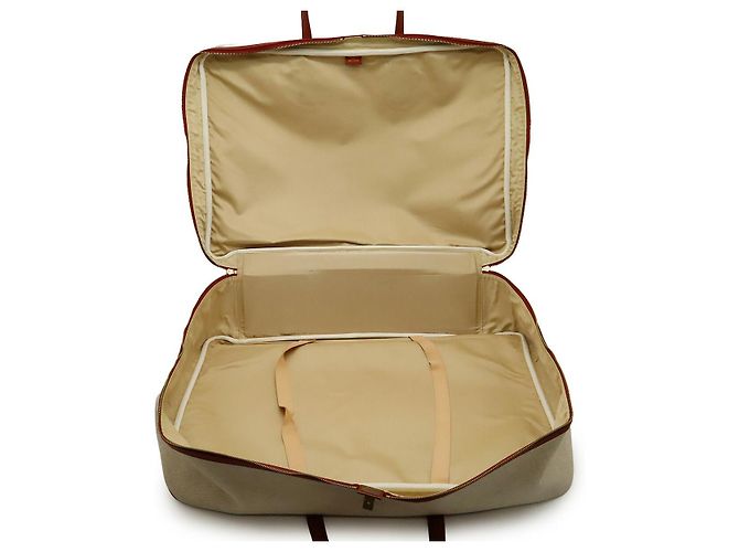 Borsa Boston Hermès Victoria60 in Toilache Taurillon Clémence Marrone - vista 6