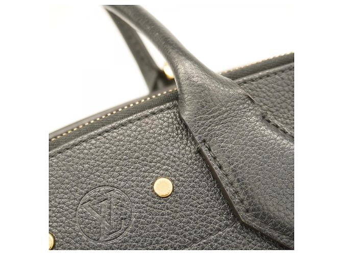 Borsa Louis Vuitton City Steamer PM in Noir Nero - vista 10