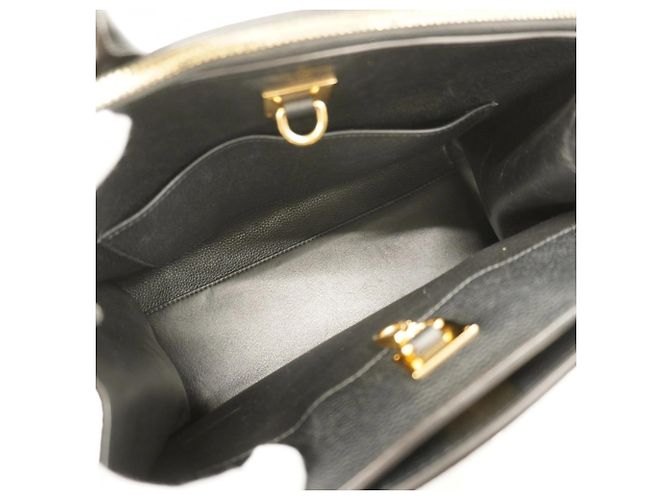 Borsa Louis Vuitton City Steamer PM in Noir Nero - vista 4