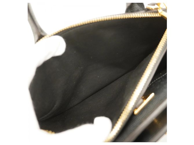Borsa Louis Vuitton City Steamer PM in Noir Nero - vista 9