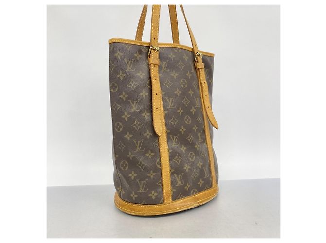 Borsa Tote Bucket GM Monogram Louis Vuitton Marrone - vista 2