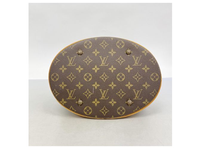 Borsa Tote Bucket GM Monogram Louis Vuitton Marrone - vista 3