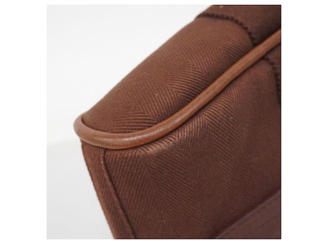 Borsa Hermès Valparaiso Long PM marrone - vista 6