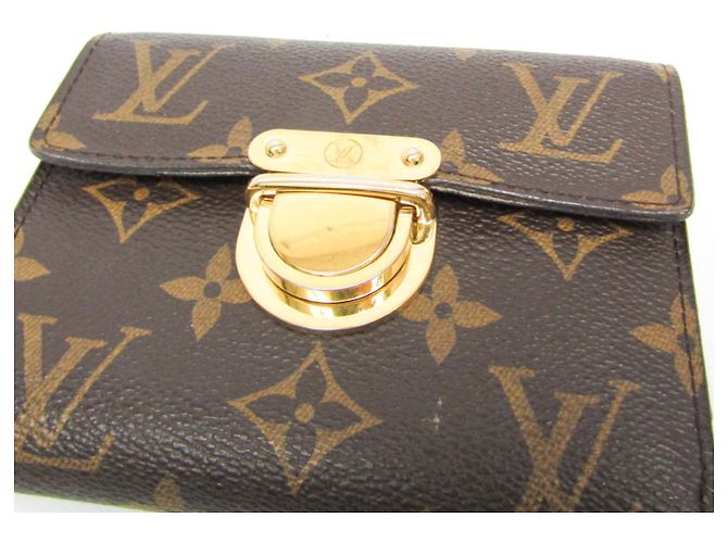 Cartera Koala Monogram Louis Vuitton M58013 Castaño - vista 12