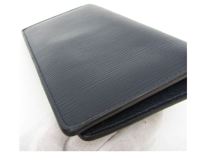 Louis Vuitton Epi Brazza Wallet M60616 Navy blue - view 8