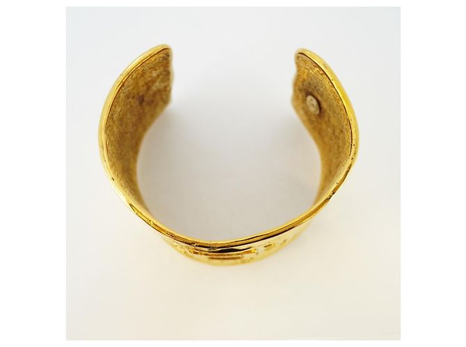 Bracciale placcato oro Chanel Cambon D'oro - vista 3