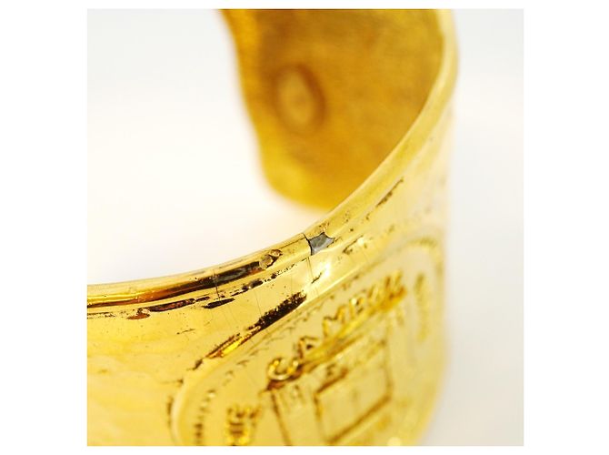 Bracciale placcato oro Chanel Cambon D'oro - vista 8
