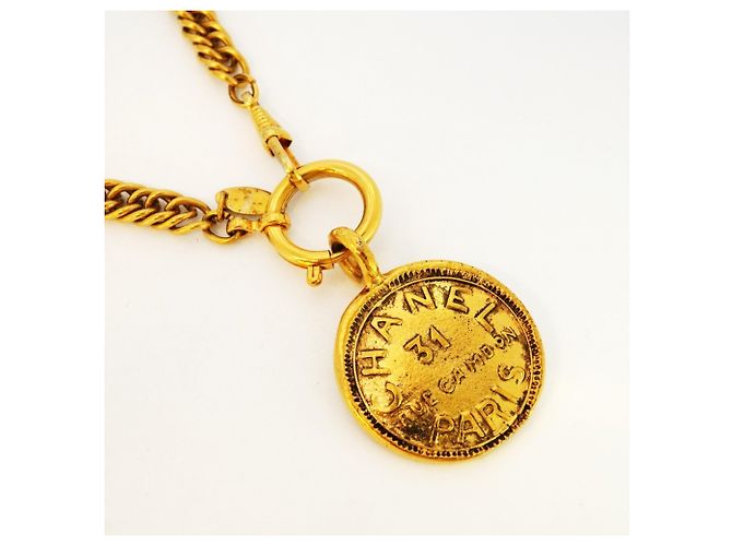Collana Cambon Circle di Chanel D'oro - vista 2