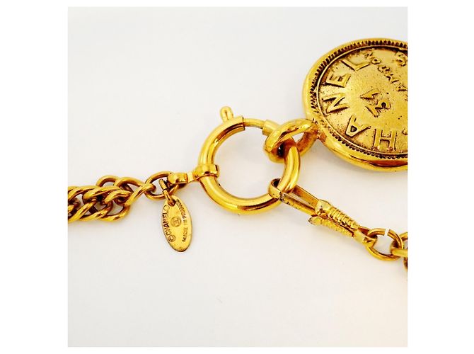 Collana Cambon Circle di Chanel D'oro - vista 4