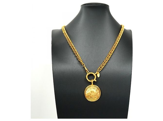 Collana Cambon Circle di Chanel D'oro - vista 6