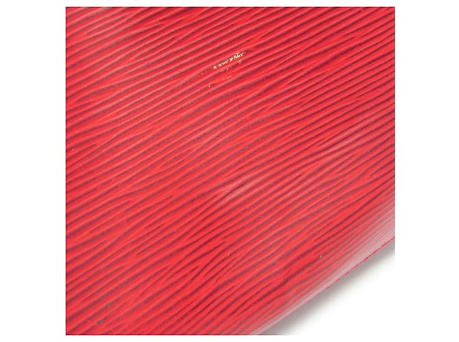 Noe Borsa a Spalla Louis Vuitton Epi Petit Noé M44107 Rosso - vista 7