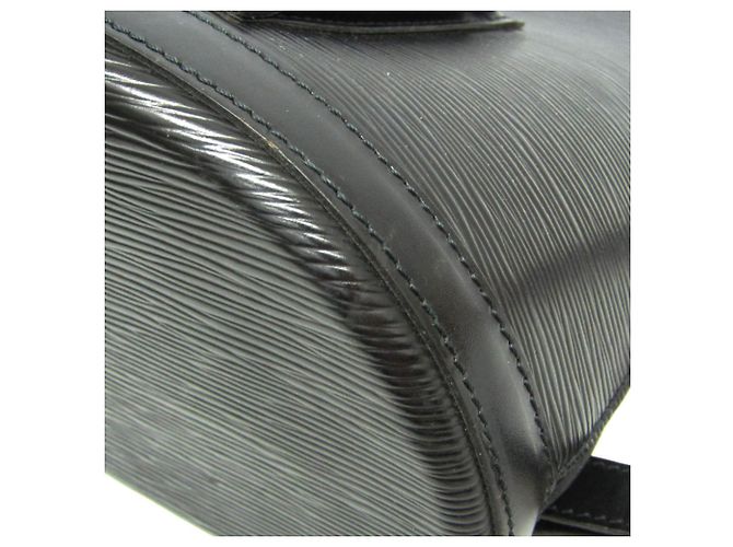 Mochila Louis Vuitton Epi Coblanc en Noir Negro - vista 12