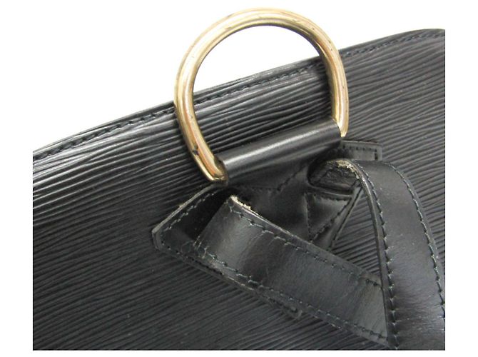 Mochila Louis Vuitton Epi Coblanc en Noir Negro - vista 8