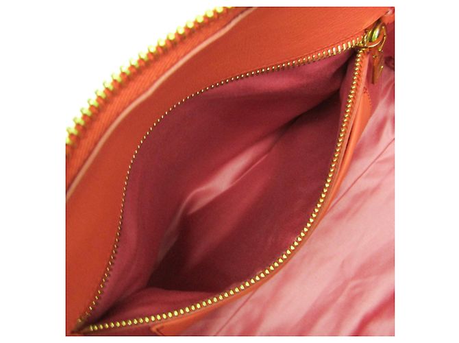 Borsa in pelle Matelassé Miu Miu in rosa salmone - vista 16