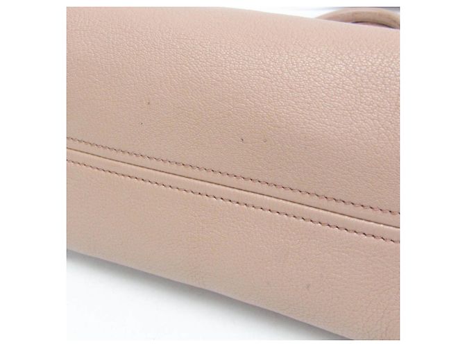 Borsa in pelle Miu Miu Madras 5BG143 Beige - vista 5