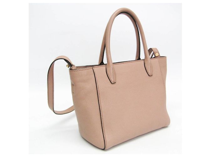 Borsa in pelle Miu Miu Madras 5BG143 Beige - vista 6