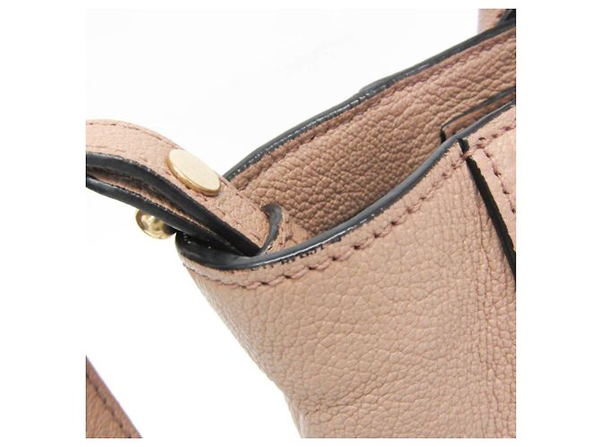 Borsa in pelle Miu Miu Madras 5BG143 Beige - vista 7