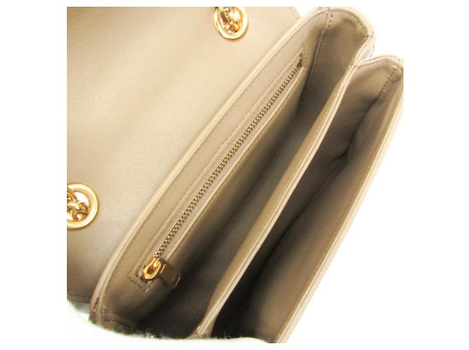 Céline Borsa a Spalla Celine C Small Chain 188403 Beige - vista 3