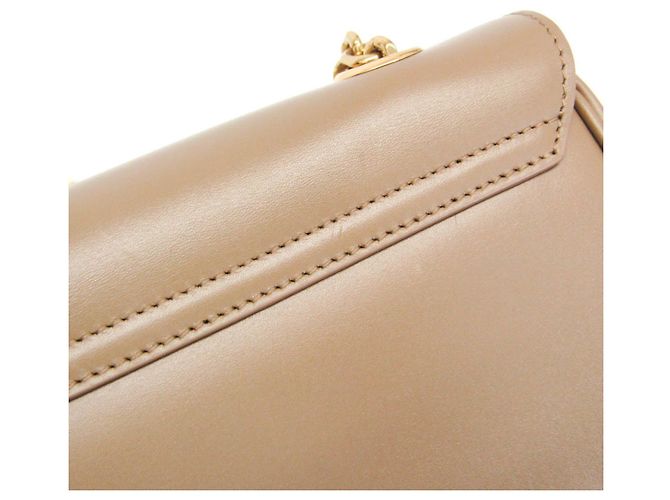 Céline Borsa a Spalla Celine C Small Chain 188403 Beige - vista 5
