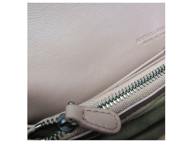Mini borsa a spalla con catena Intrecciato Bottega Veneta Rosa - vista 10