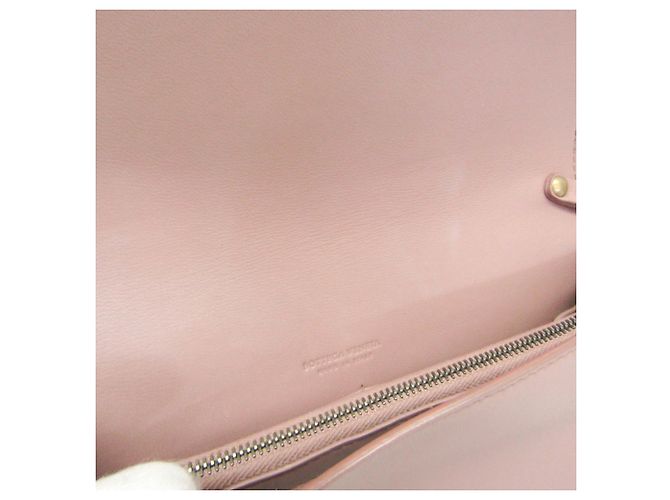 Mini borsa a spalla con catena Intrecciato Bottega Veneta Rosa - vista 12