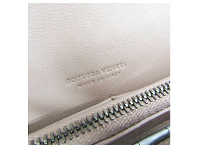 Mini borsa a spalla con catena Intrecciato Bottega Veneta Rosa - vista 14