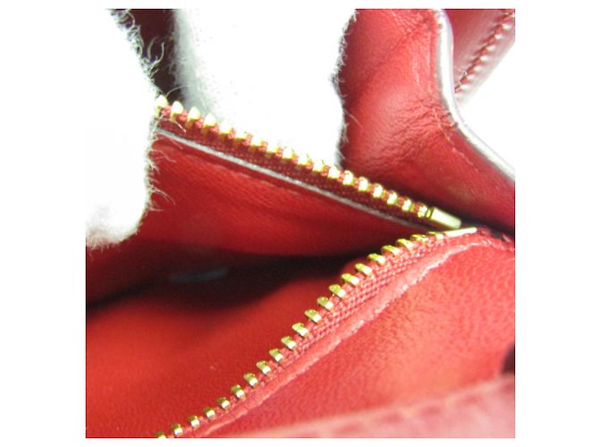 Céline Borsa a spalla in pelle Celine Classic Box per donne Rosso - vista 19