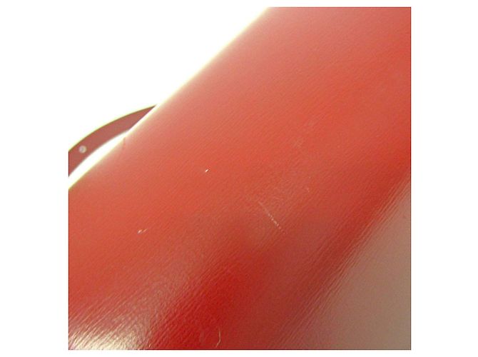Céline Borsa a spalla in pelle Celine Classic Box per donne Rosso - vista 8