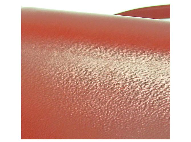 Céline Borsa a spalla in pelle Celine Classic Box per donne Rosso - vista 9