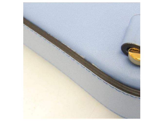 Zaino in pelle Gucci Bamboo, borsa a mano, borsa a spalla Blu - Ansicht 5