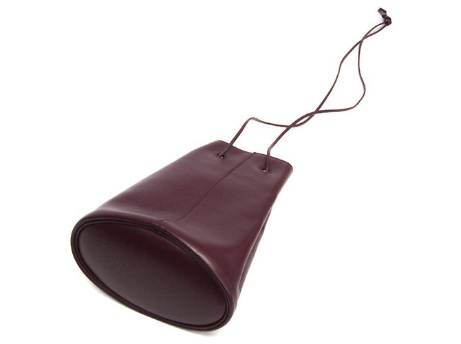 Borsa a tracolla con cordino Jil Sander Bordò - vista 2