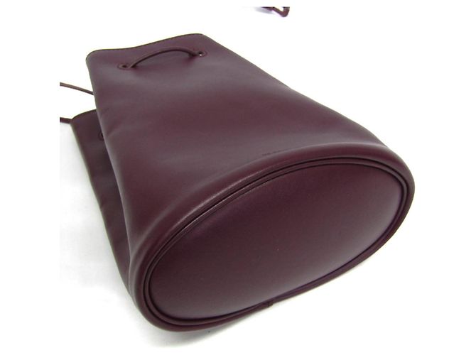 Borsa a tracolla con cordino Jil Sander Bordò - vista 4