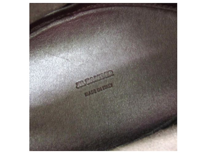 Borsa a tracolla con cordino Jil Sander Bordò - vista 8