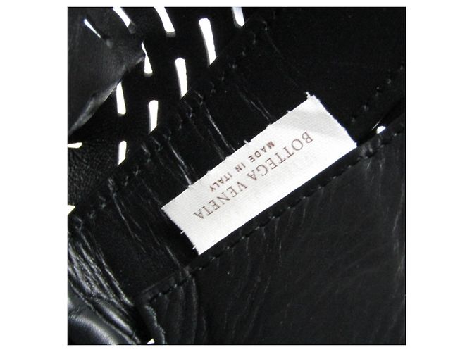 Borsa a secchiello con coulisse Bottega Veneta Nero - vista 15