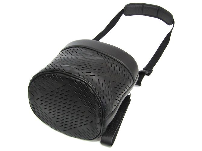 Borsa a secchiello con coulisse Bottega Veneta Nero - vista 3