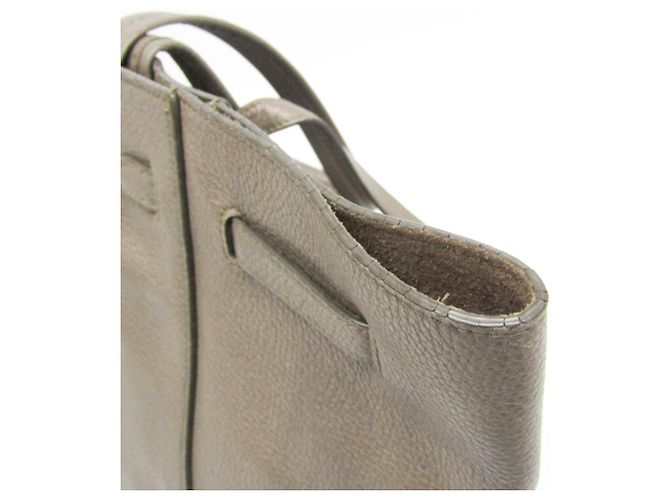Céline Borsa tote piccola in pelle Phantom Celine Beige - vista 10