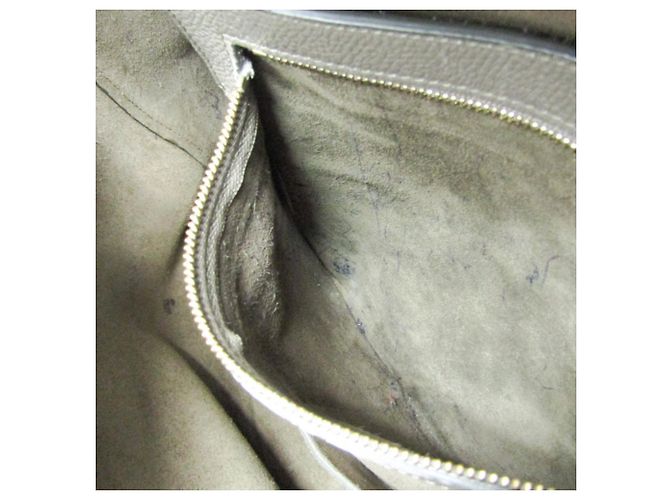 Céline Borsa tote piccola in pelle Phantom Celine Beige - vista 13