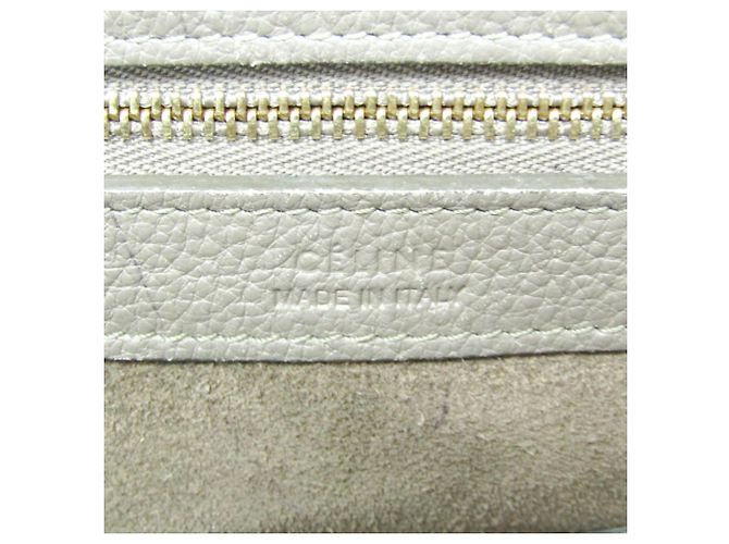 Céline Borsa tote piccola in pelle Phantom Celine Beige - vista 16