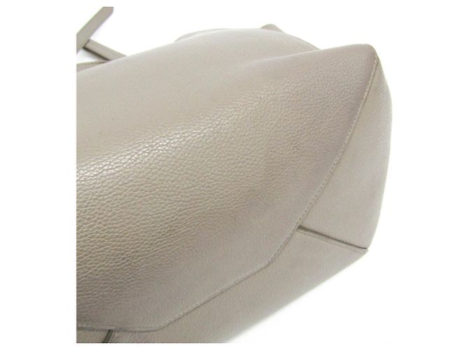Céline Borsa tote piccola in pelle Phantom Celine Beige - vista 5