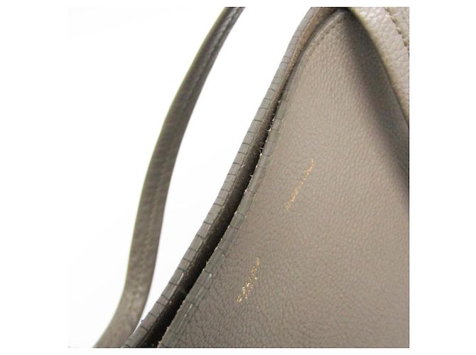 Céline Borsa tote piccola in pelle Phantom Celine Beige - vista 9