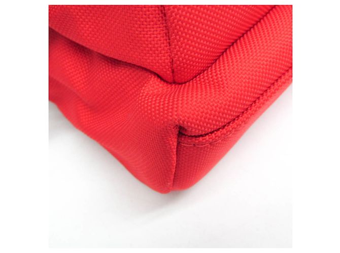Everyday Pochette e borsa a spalla in nylon Balenciaga Explorer 656060 Nero Rosso - vista 5